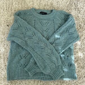 Turquoise sweater